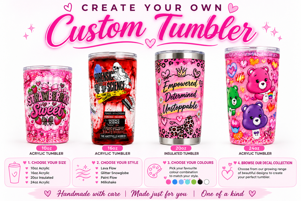 Create Your Own Custom Tumber
