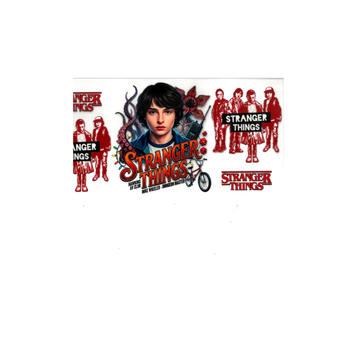 Stranger Things Inspired UV DTF Decal - D091