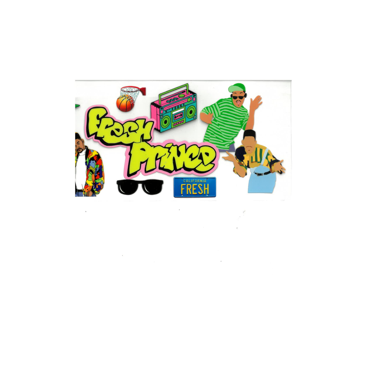 Fresh Prince Inspired UV DTF Decal - D096