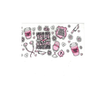 True Crime Podcast UV DTF Decal - D086