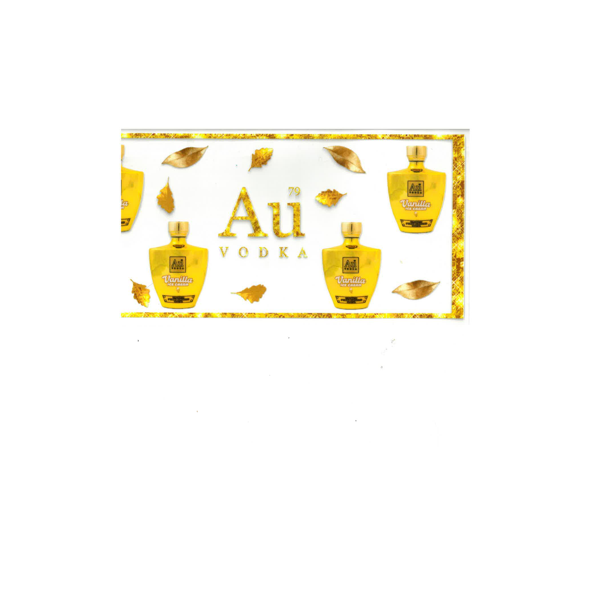 AU Vodka Inspired UV DTF Decal - D068