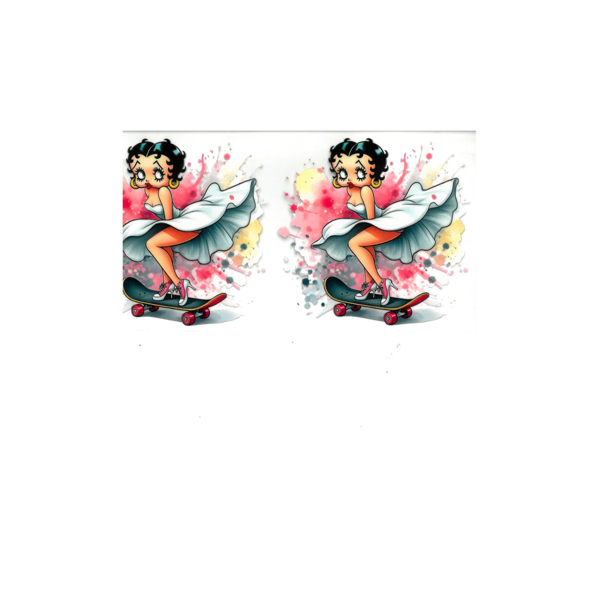 Betty Boop UV DTF Decal - D059