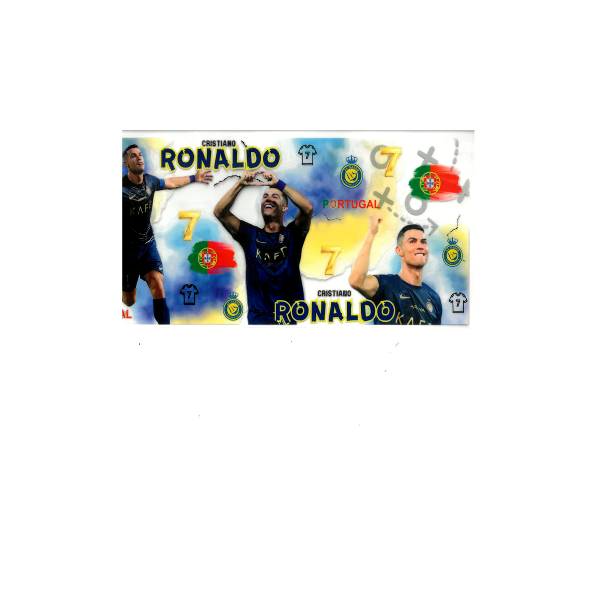 Ronaldo UV DTF Decal - D040