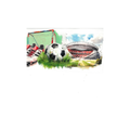 Football Stadium UV DTF Decal - D036