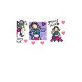 Groovy Chick UV DTF Decal - D030