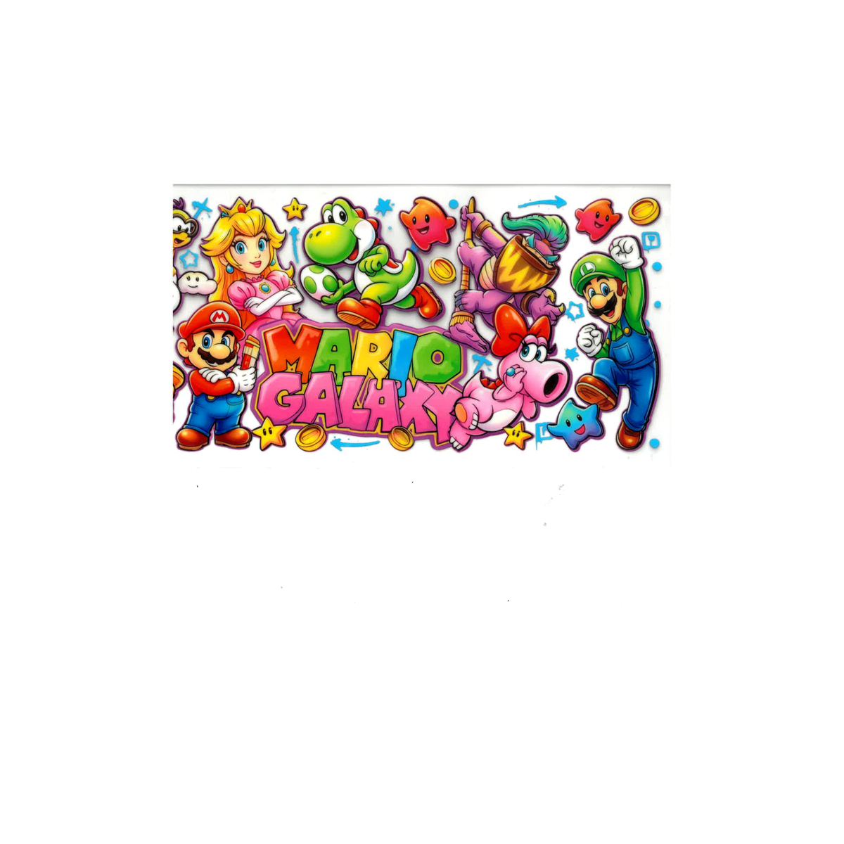 Mario UV DTF Decal - D022
