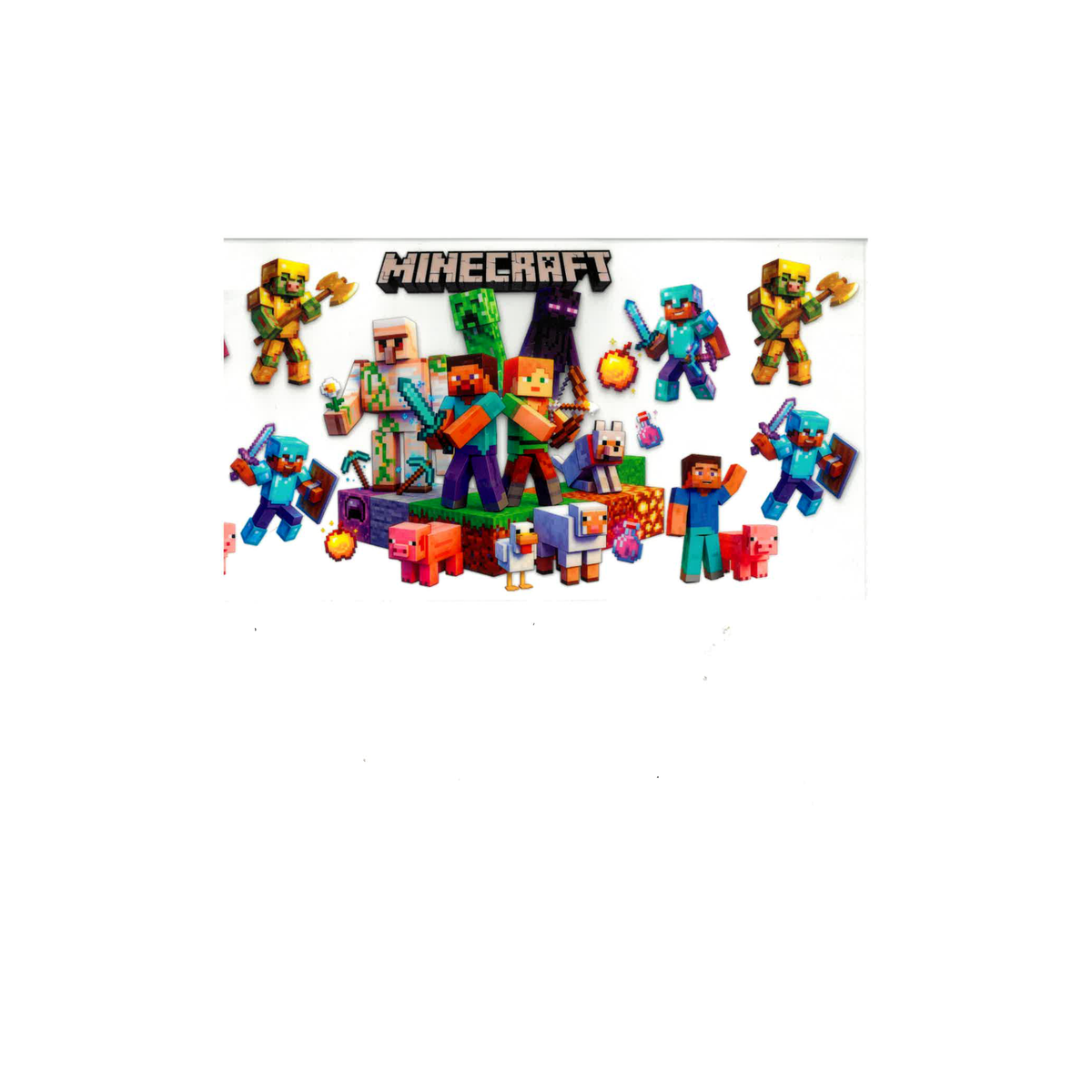 Minecraft UV DTF Decal - D018
