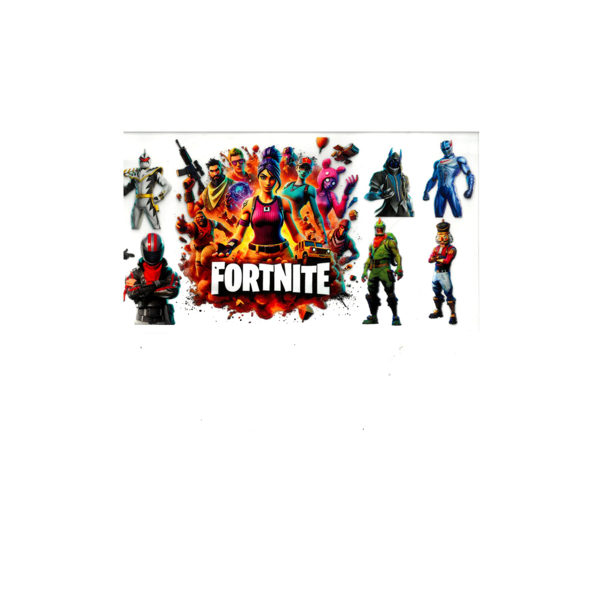 Fortnite UV DTF Decal - D017