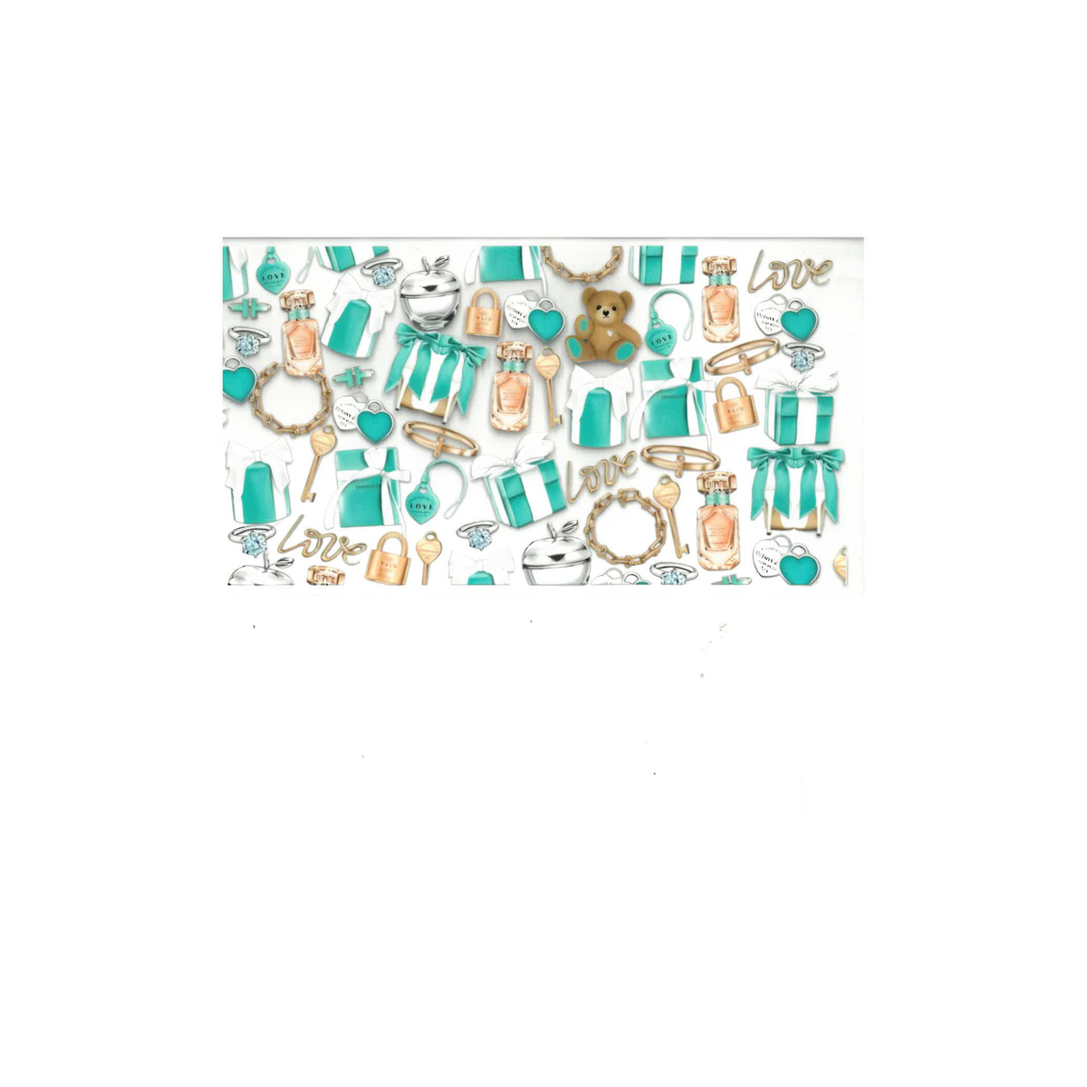 Tiffany Inspired UV DTF Decal - D075