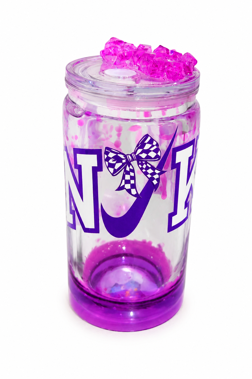 Nike Inspired 16oz Lava Tumbler - Decorated Lid