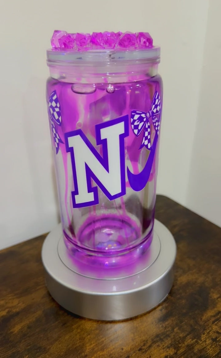 Nike Inspired 16oz Lava Tumbler - Decorated Lid
